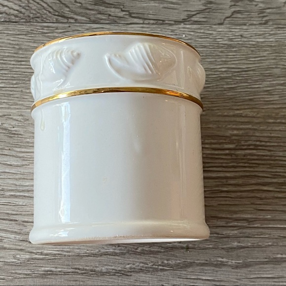 Vintage Ben Rickert Fine China Ceramic Seashell Candle Japan - Picture 3 of 7